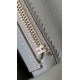 Hermès Birkin 25 Bleu Lin Togo Leather Palladium/Silver Hardware (100% Handmade)