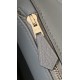 Hermès Birkin 25 Bleu Lin Togo Leather Palladium/Silver Hardware (100% Handmade)