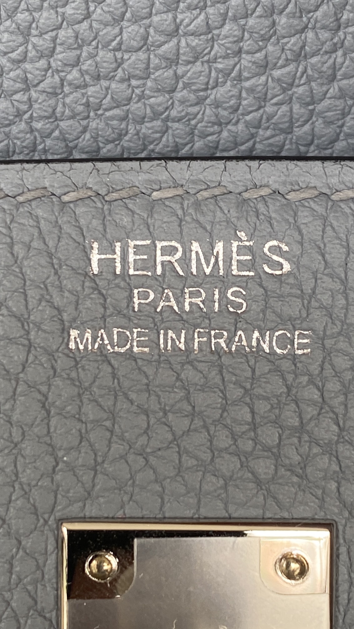 Hermès Birkin 25 Bleu Lin Togo Leather Palladium/Silver Hardware (100% Handmade)