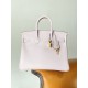 Hermès Birkin 25 Mauve Pale Epsom Leather Gold Hardware (100% Handmade)