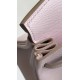 Hermès Birkin 25 Sellier Mauve Pale Epsom Leather Palladium/Silver Hardware (100% Handmade)