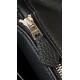 Hermès Birkin 25 Craie and Black Togo Leather Palladium/Silver Hardware (100% Handmade)