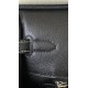 Hermès Birkin 25 Craie and Black Togo Leather Palladium/Silver Hardware (100% Handmade)