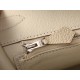 Hermès Birkin 30 Craie Togo Leather Palladium/Silver Hardware (100% Handmade)