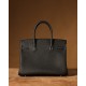 Hermès Birkin 30 Black Togo Leather Palladium/Silver Hardware (100% Handmade)