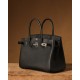 Hermès Birkin 30 Black Togo Leather Palladium/Silver Hardware (100% Handmade)