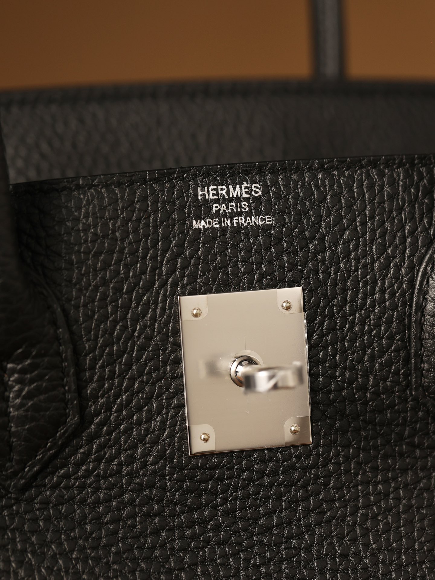 Hermès Birkin 30 Black Togo Leather Palladium/Silver Hardware (100% Handmade)