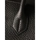 Hermès Birkin 30 Black Togo Leather Palladium/Silver Hardware (100% Handmade)