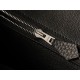 Hermès Birkin 30 Black Togo Leather Palladium/Silver Hardware (100% Handmade)