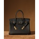 Hermès Birkin 30 Black Togo Leather Gold Hardware (100% Handmade)