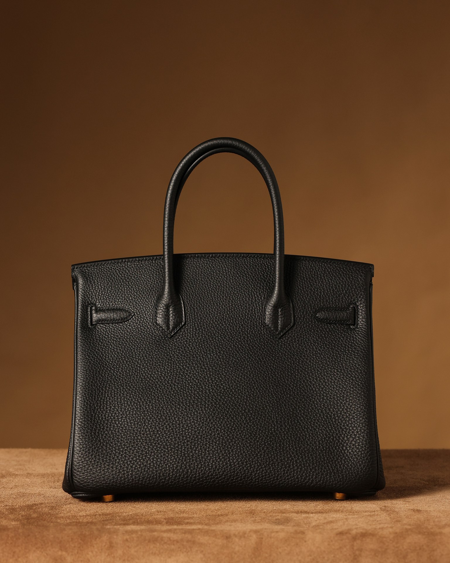 Hermès Birkin 30 Black Togo Leather Gold Hardware (100% Handmade)