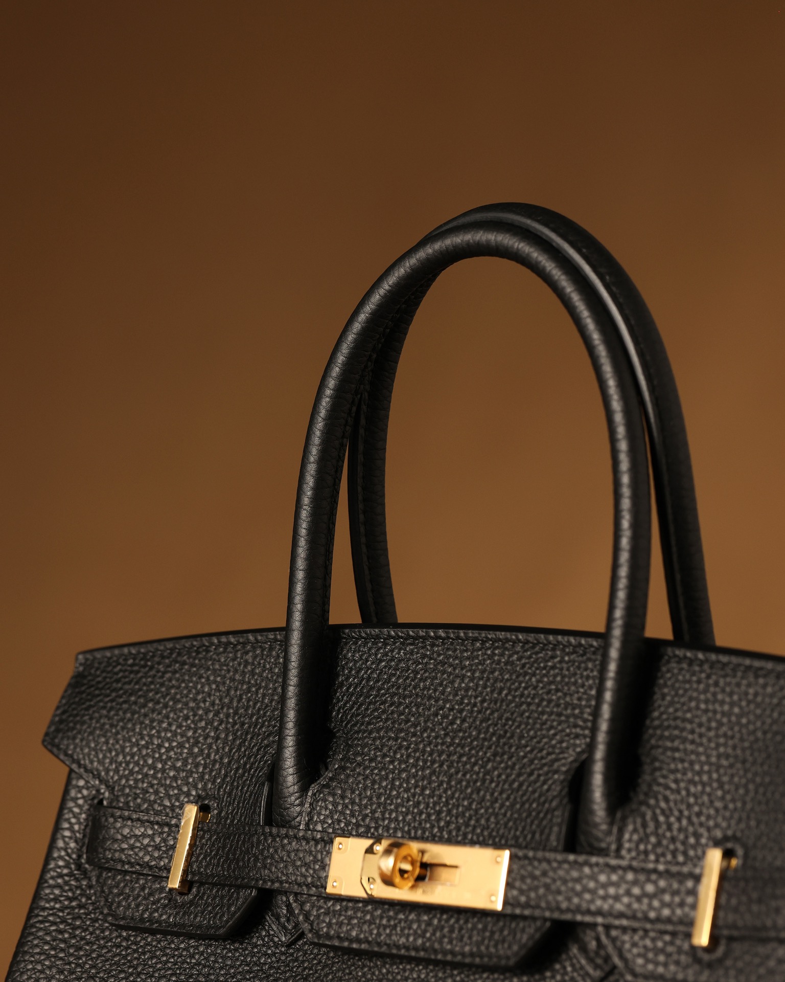 Hermès Birkin 30 Black Togo Leather Gold Hardware (100% Handmade)