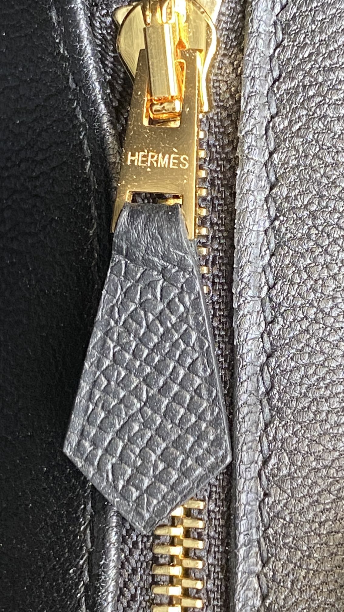 Hermès Birkin 30 Sellier Black Epsom Leather Gold Hardware (100% Handmade)