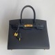 Hermès Birkin 30 Sellier Black Epsom Leather Gold Hardware (100% Handmade)