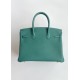 Hermès Birkin 30 Vert Vertigo Togo Leather Gold Hardware (100% Handmade)