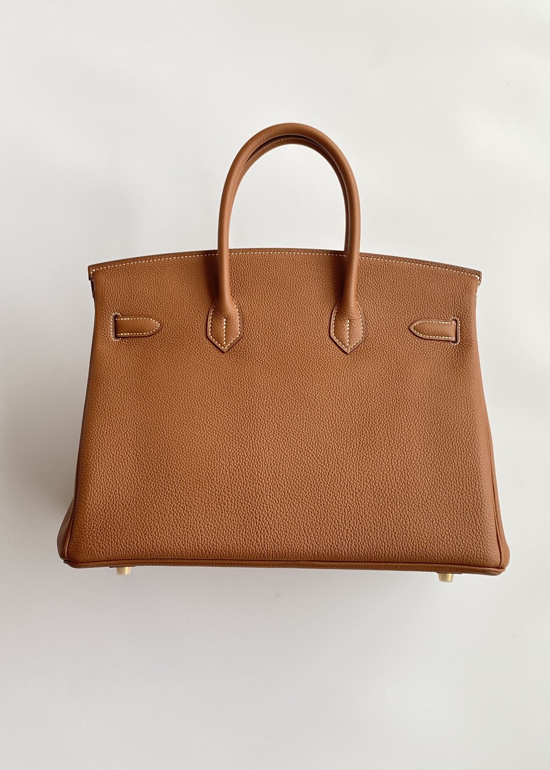 Hermès Birkin 35 Gold Togo Leather Gold Hardware (100% Handmade)