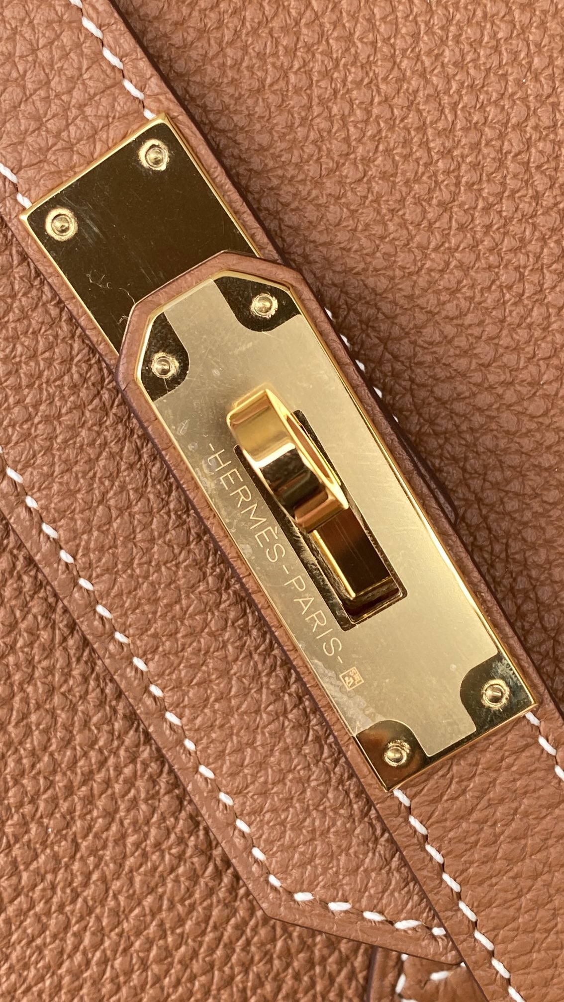 Hermès Birkin 35 Gold Togo Leather Gold Hardware (100% Handmade)