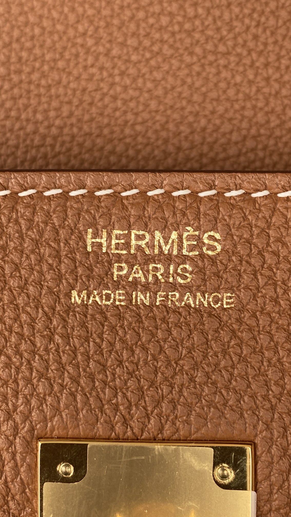 Hermès Birkin 35 Gold Togo Leather Gold Hardware (100% Handmade)