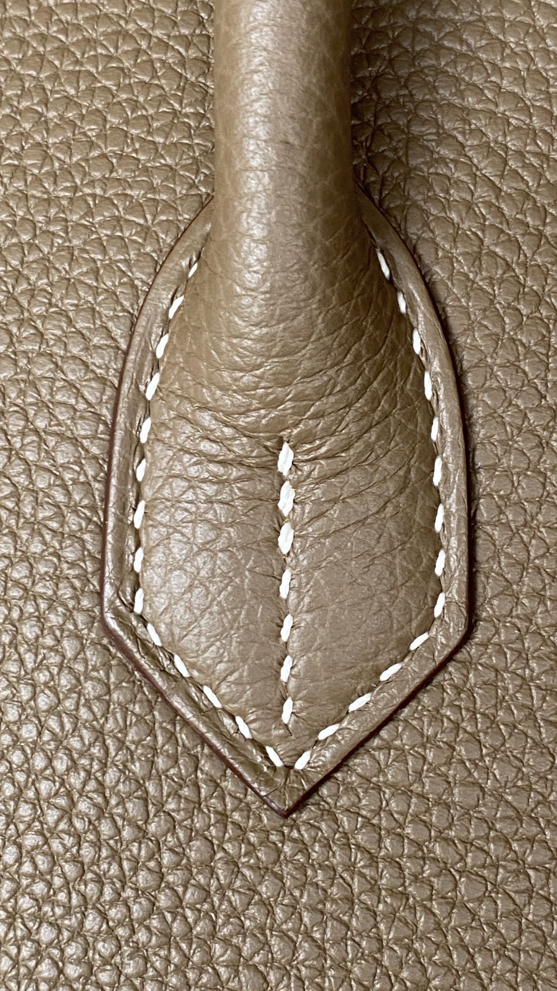 Hermès Birkin 35 Etoupe Togo Leather Palladium/Silver Hardware (100% Handmade)