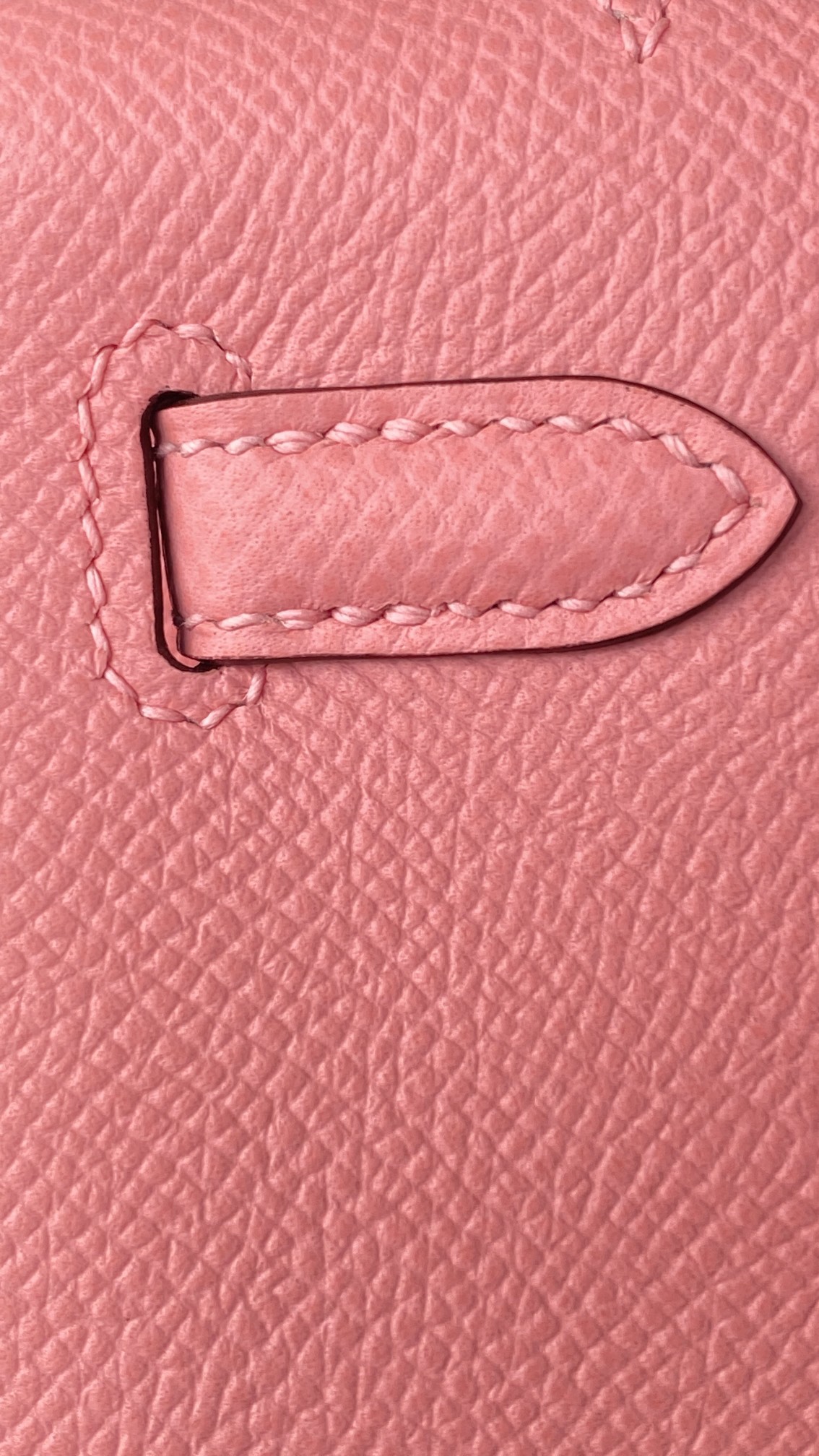 Hermès Kelly Pochette Rose d’Ete Epsom Leather Palladium/Silver Hardware (100% Handmade)