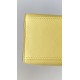 Hermès Kelly Pochette Jaune Poussin Swift Leather Palladium/Silver Hardware (100% Handmade)