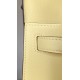 Hermès Kelly Pochette Jaune Poussin Swift Leather Palladium/Silver Hardware (100% Handmade)