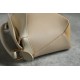 LOEWE Small Tri-Color Puzzle bag in classic calfskin Angora/Dusty Beige/Gold