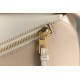 LOEWE Small Tri-Color Puzzle bag in classic calfskin Angora/Dusty Beige/Gold