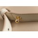 LOEWE Small Tri-Color Puzzle bag in classic calfskin Angora/Dusty Beige/Gold