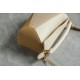 LOEWE Mini Tri-Color Puzzle bag in classic calfskin Angora/Dusty Beige/Gold