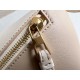 LOEWE Mini Tri-Color Puzzle bag in classic calfskin Angora/Dusty Beige/Gold