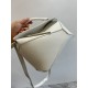 LOEWE Small Puzzle bag in soft grained calfskin Soft White