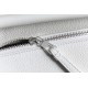 LOEWE Small Puzzle bag in soft grained calfskin Soft White