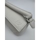 LOEWE Mini Puzzle bag in soft grained calfskin Soft White