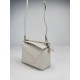 LOEWE Mini Puzzle bag in soft grained calfskin Soft White