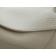 LOEWE Mini Puzzle bag in soft grained calfskin Soft White