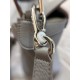 LOEWE Small Puzzle bag in soft grained calfskin Pearl Grey