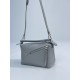 LOEWE Small Puzzle bag in soft grained calfskin Pearl Grey