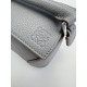 LOEWE Mini Puzzle bag in soft grained calfskin Pearl Grey