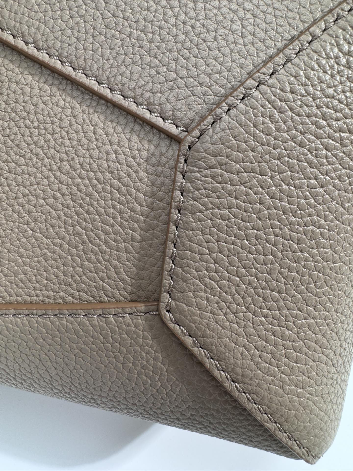 LOEWE Small Puzzle bag in soft grained calfskin Sand