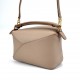 LOEWE Mini Puzzle bag in soft grained calfskin Sand