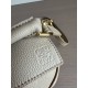 LOEWE Mini Puzzle bag in soft grained calfskin Sand