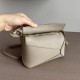 LOEWE Mini Puzzle bag in soft grained calfskin Sand