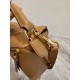 LOEWE Small Puzzle bag in soft grained calfskin Toffee