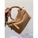 LOEWE Small Puzzle bag in soft grained calfskin Toffee