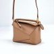 LOEWE Mini Puzzle bag in soft grained calfskin Toffee