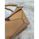 LOEWE Mini Puzzle bag in soft grained calfskin Toffee