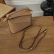 LOEWE Mini Puzzle bag in soft grained calfskin Toffee