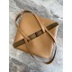 LOEWE Medium Puzzle Fold tote in shiny calfskin Warm Desert