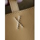 LOEWE Medium Puzzle Fold tote in shiny calfskin Warm Desert